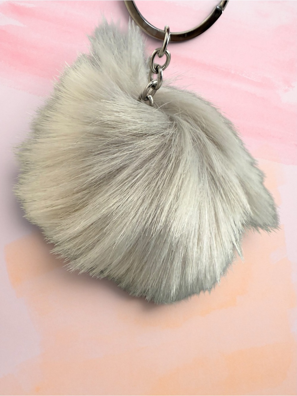 SHOW PRICE- Pick 1 Plush Keychain - Hello Kitty, Owl, Avocado or Fur Pom - Picture 4 of 6